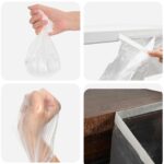 vidaXL Prachový obal s lepiacou páskou 6 pcs Priehľadná 30 x 3300 cm – Obrázok 6