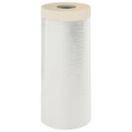 vidaXL Prachový obal s lepiacou páskou 6 pcs Priehľadná 110 x 3300 cm – Obrázok 5