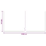 vidaXL Prachový obal s lepiacou páskou 6 pcs Priehľadná 140 x 3300 cm – Obrázok 7