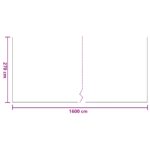 vidaXL Prachový obal s lepiacou páskou 6 pcs Priehľadná 270 x 1600 cm – Obrázok 7