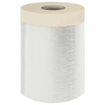 vidaXL Prachový obal s lepiacou páskou 12 pcs Priehľadná 30 x 3300 cm – Obrázok 5