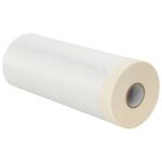vidaXL Prachový obal s lepiacou páskou 12 pcs Priehľadná 110 x 3300 cm – Obrázok 3