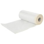 vidaXL Prachový obal s lepiacou páskou 12 pcs Priehľadná 110 x 3300 cm – Obrázok 4