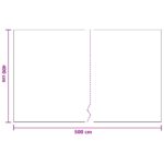 vidaXL Prachová fólia 12 pcs Priehľadná 400 x 500 cm HDPE – Obrázok 7