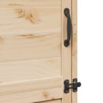 vidaXL Záhradný prístrešok so strechou Prírodná 59,5 x 56 x 176,5 cm – Obrázok 8