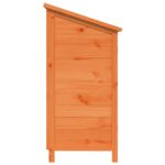 vidaXL Záhradný prístrešok so strechou Hnedá 59 x 56 x 113,5 cm – Obrázok 6