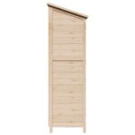 vidaXL Záhradný prístrešok so strechou Prírodná 59 x 56 x 176 cm – Obrázok 6
