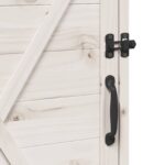 vidaXL Záhradný prístrešok so strechou Biela 59,5 x 56 x 113,5 cm – Obrázok 9