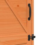 vidaXL Záhradný prístrešok so strechou Hnedá 59,5 x 56 x 176,5 cm – Obrázok 9