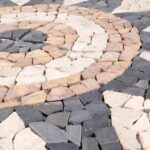 vidaXL Mosaikové dlaždice s kvetinovým vzorom Viacfarebný 120 x 120 cm – Obrázok 7