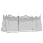 vidaXL Záhradná moskytiéra 156 sieť Čierna 3 x 6 x 2,5 m Polyester – Obrázok 6