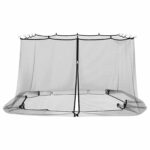 vidaXL Moskytiéra na altánok 220 mesh Čierna 4 x 3 x 2 cm Polyester – Obrázok 4