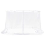 vidaXL Moskytiéra na altánok 220 mesh Biela 4,5 x 3 x 2 m Polyester – Obrázok 4