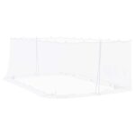 vidaXL Moskytiéra na altánok 220 mesh Biela 6 x 3 x 2 m Polyester – Obrázok 2