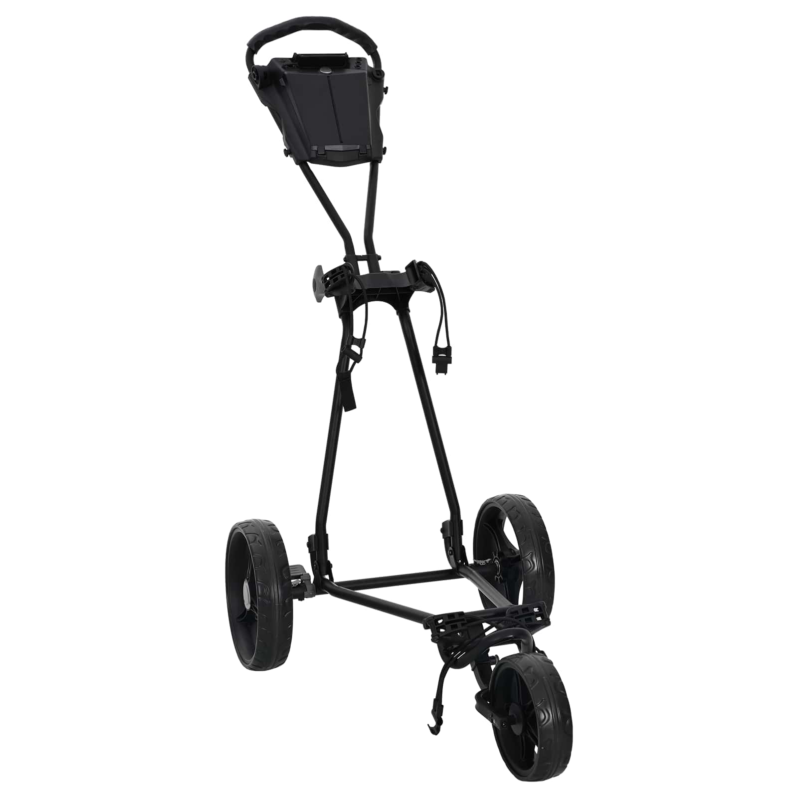 42033584_1.jpg vidaXL Golfový vozík Čierna 95 x 60 x 130 cm Železo – Obrázok 1