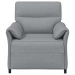 vidaXL Pohovka 100% polyester, kovový rám, MDF, Preglejka – Obrázok 3