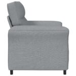 vidaXL Pohovka 100% polyester, kovový rám, MDF, Preglejka – Obrázok 4