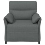 vidaXL Pohovka 100% polyester, kovový rám, MDF, Preglejka – Obrázok 3