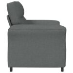 vidaXL Pohovka 100% polyester, kovový rám, MDF, Preglejka – Obrázok 4