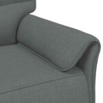 vidaXL Pohovka 100% polyester, kovový rám, MDF, Preglejka – Obrázok 6