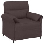 vidaXL Pohovka 100% polyester, kovový rám, MDF, Preglejka – Obrázok 2