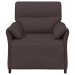 vidaXL Pohovka 100% polyester, kovový rám, MDF, Preglejka – Obrázok 3