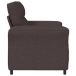 vidaXL Pohovka 100% polyester, kovový rám, MDF, Preglejka – Obrázok 4