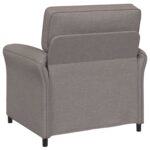 vidaXL Pohovka 100% polyester, kovový rám, MDF, Preglejka – Obrázok 5