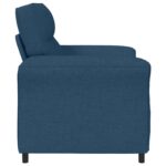 vidaXL Pohovka 100% polyester, kovový rám, MDF, Preglejka – Obrázok 4