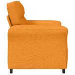 vidaXL Pohovka 100% polyester, kovový rám, MDF, Preglejka – Obrázok 4