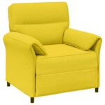 vidaXL Pohovka 100% polyester, kovový rám, MDF, Preglejka – Obrázok 2