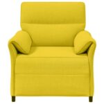 vidaXL Pohovka 100% polyester, kovový rám, MDF, Preglejka – Obrázok 3