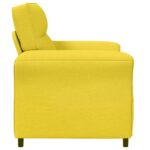 vidaXL Pohovka 100% polyester, kovový rám, MDF, Preglejka – Obrázok 4