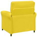 vidaXL Pohovka 100% polyester, kovový rám, MDF, Preglejka – Obrázok 5