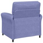 vidaXL Pohovka 100% polyester, kovový rám, MDF, Preglejka – Obrázok 5