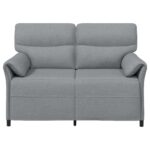 vidaXL Pohovka 100% polyester, kovový rám, MDF, Preglejka – Obrázok 3