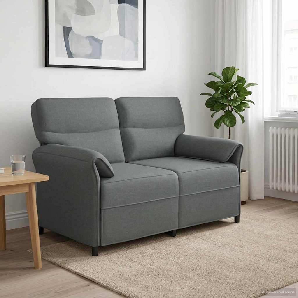 42033884_1.jpg vidaXL Pohovka 100% polyester, kovový rám, MDF, Preglejka – Obrázok 1