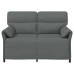 vidaXL Pohovka 100% polyester, kovový rám, MDF, Preglejka – Obrázok 3