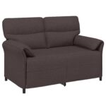 vidaXL Pohovka 100% polyester, kovový rám, MDF, Preglejka – Obrázok 2