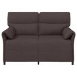 vidaXL Pohovka 100% polyester, kovový rám, MDF, Preglejka – Obrázok 3