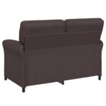 vidaXL Pohovka 100% polyester, kovový rám, MDF, Preglejka – Obrázok 5