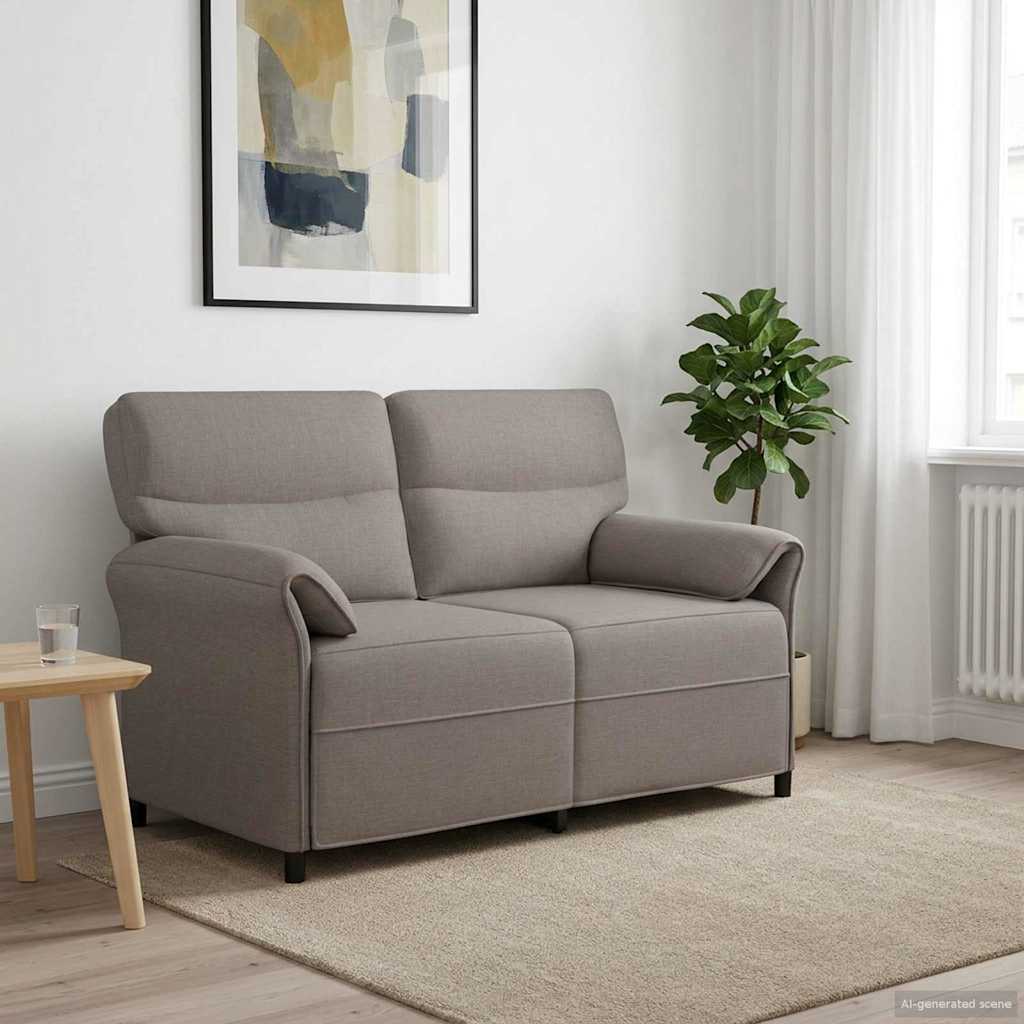 42033889_1.jpg vidaXL Pohovka 100% polyester, kovový rám, MDF, Preglejka – Obrázok 1