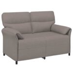 vidaXL Pohovka 100% polyester, kovový rám, MDF, Preglejka – Obrázok 2
