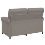 vidaXL Pohovka 100% polyester, kovový rám, MDF, Preglejka – Obrázok 5