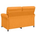 vidaXL Pohovka 100% polyester, kovový rám, MDF, Preglejka – Obrázok 5