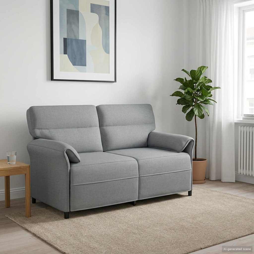 42033897_1.jpg vidaXL Pohovka 100% polyester, kovový rám, MDF, Preglejka – Obrázok 1
