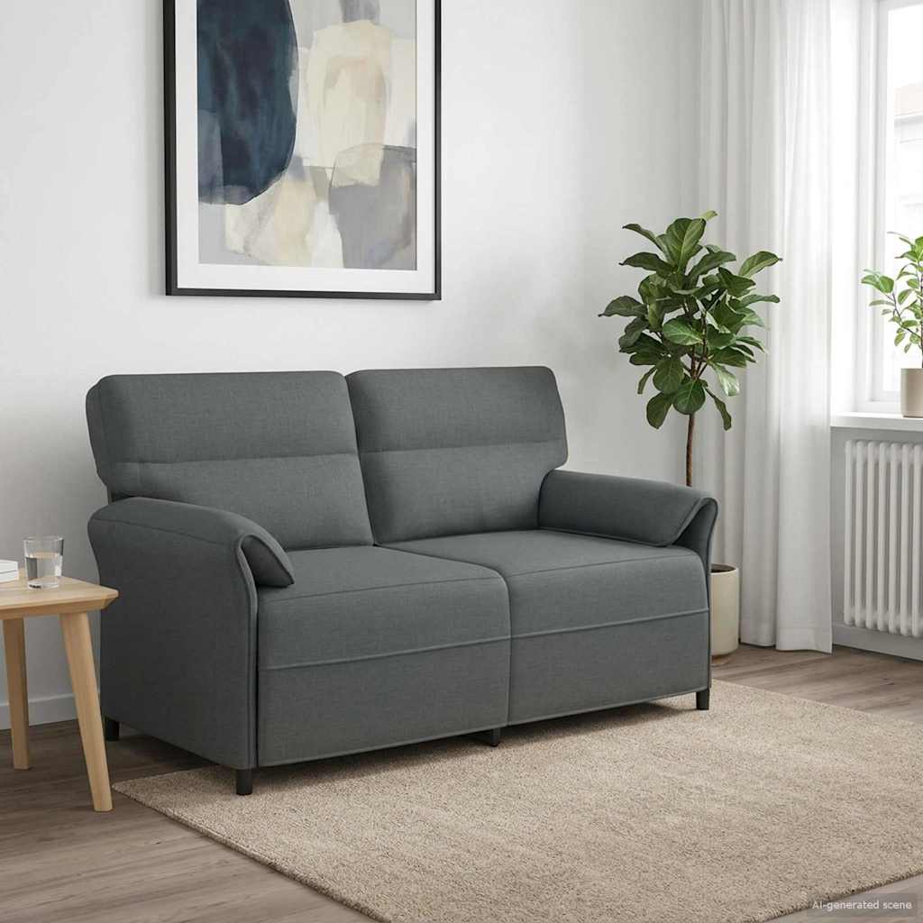 42033898_1.jpg vidaXL Pohovka 100% polyester, kovový rám, MDF, Preglejka – Obrázok 1