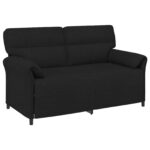 vidaXL Pohovka 100% polyester, kovový rám, MDF, Preglejka – Obrázok 2