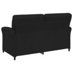 vidaXL Pohovka 100% polyester, kovový rám, MDF, Preglejka – Obrázok 5