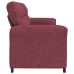 vidaXL Pohovka 100% polyester, kovový rám, MDF, Preglejka – Obrázok 4